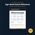 Age-Band Quick Reference (Free)
