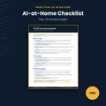 AI-at-Home Checklist (Free)